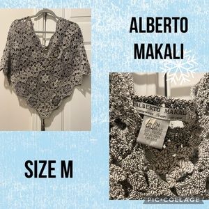 Alberto Makali Knit Shawl Size M